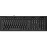 Ducky One X Wireless RGB mechanisch toetsenbord Zwart, US lay-out (QWERTY), Ducky Inductive, 100%, Hot-swappable, PBT, 2.4 GHz | Bluetooth | USB-C