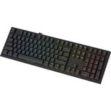 Ducky One X Wireless, toetsenbord Zwart, US lay-out, Hot-swappable, PBT, 2.4 GHz | Bluetooth | USB-C