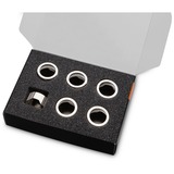 EKWB EK-Quantum Torque Compression Ring 6-Pack HDC 16 verbinding nikkel