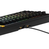 Glorious GMMK 3 HE 75% Prebuilt Wired Black RGB mechanisch gaming toetsenbord Zwart, US lay-out (QWERTY), Glorious Fox, 75%, RGB, GPBT-doubleshot keycaps, Knob
