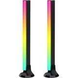 Govee RGBIC TV Light Bars verlichting Zwart, 2,4GHz wifi + Bluetooth, voor 45 - 70 inch tv's