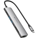 Hyper HyperDrive Slab 7-In-1 USB-C Hub dockingstation Grijs