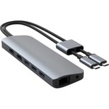 Hyper HyperDrive VIPER 10-in-2 USB-C Hub dockingstation Donkergrijs
