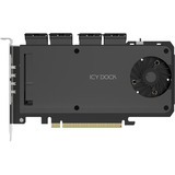 Icy Dock ExpressSlot Slide MB204MP-1B interface kaart Zwart