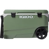 Igloo ECOCOOL Latitude 90 Roller koelbox Groen/wit