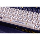 Iqunix F97 Starry Tryst RGB mechanisch gaming toetsenbord Donkerblauw, US lay-out (QWERTY), IQUNIX Silent Rose, 96%, RGB leds, Hot-swappable, PBT, 2.4GHz | Bluetooth 5.1 | USB-C
