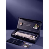 Iqunix F97 Starry Tryst RGB mechanisch gaming toetsenbord Donkerblauw, US lay-out (QWERTY), IQUNIX Silent Rose, 96%, RGB leds, Hot-swappable, PBT, 2.4GHz | Bluetooth 5.1 | USB-C