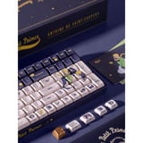 Iqunix F97 Starry Tryst RGB mechanisch gaming toetsenbord Donkerblauw, US lay-out (QWERTY), IQUNIX Silent Rose, 96%, RGB leds, Hot-swappable, PBT, 2.4GHz | Bluetooth 5.1 | USB-C