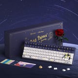 Iqunix F97 Starry Tryst RGB mechanisch gaming toetsenbord Donkerblauw, US lay-out (QWERTY), IQUNIX Silent Rose, 96%, RGB leds, Hot-swappable, PBT, 2.4GHz | Bluetooth 5.1 | USB-C
