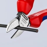 KNIPEX Zijsnijtang 70 02 140  kniptang Rood/blauw