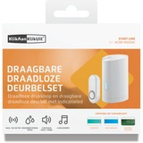 KlikAanKlikUit ACDB-9000AC Mobiele draadloze deurbelset Wit