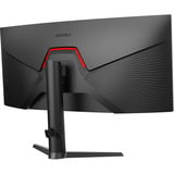 Koorui G3441VC 34" Curved UltraWide gaming monitor Zwart (mat), 180 Hz, HDMI, DisplayPort, AMD Free-Sync