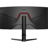 Koorui  34" Curved UltraWide gaming monitor Zwart (mat)