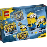 LEGO Minions - Minions-figuren van stenen en hun schuilplaats Constructiespeelgoed 75551