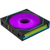 Lian Li UNI FAN SL-INF FLEX Reverse 120 Wireless RGB case fans Zwart, 3 stuks, 120 x 124 x 28 mm, PWM, 3 stuks, Incl. Controller