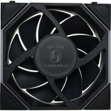 Lian Li UNI FAN TL120 LCD Wireless Triple Pack case fan Zwart, 4-pin PWM + 1x 9-pin USB, Incl. controller