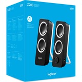 Logitech Z200 Multimedia Speakers pc-luidspreker Zwart