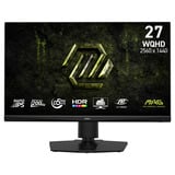 MSI MAG 272QPF E20 27" gaming monitor Zwart, 2x HDMI, 1x DisplayPort, AMD FreeSync, 200 Hz