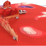 Ozobot Challenge mat: Mars Robot 