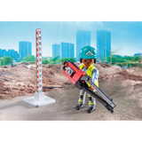 PLAYMOBIL Action Heroes - Wegenbouw Constructiespeelgoed 71751