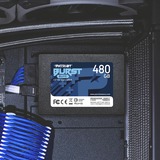 Patriot Burst Elite 480 GB SSD Zwart, PBE480GS25SSDR, SATA 6 Gb/s