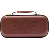 PowerA Beschermhoes voor Nintendo Switch 2 - Hyrule Crest tas Bruin, Nintendo Switch 2, Nintendo Switch - OLED Model, Nintendo Switch