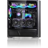 RAIJINTEK PONOS MS4 midi tower behuizing Zwart | 3x USB-A | RGB | Window