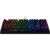 Razer BlackWidow V3 TKL, gaming toetsenbord Zwart, US lay-out, Razer Yellow, RGB leds, TKL, Doubleshot ABS