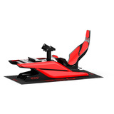 Res-Tech X1 Pedal Support Flat Fixed bevestiging Zwart