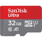SanDisk Ultra microSDHC 32 GB geheugenkaart Class 10, UHS-I, SDSQUA4-032G-GN6IA