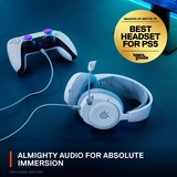 SteelSeries Arctis Nova 1P  gaming headset Wit, Pc, PlayStation 4, PlayStation 5, Xbox, Nintendo Switch