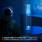 SteelSeries Arctis Nova 5P Wireless over-ear gaming headset Zwart, Bluetooth 5.3 / 2.4 GHz, PlayStation 4, PlayStation 5, PC