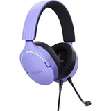 Trust GXT 490P Fayzo 7.1 USB gaming headset over-ear  Paars, PC, PlayStation 4, PlayStation 5