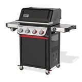 Weber Spirit EP-435 gasbarbecue Zwart, 4 branders met extra zijbrander
