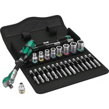 Wera 8100 SA 9 Zyklop Speed-ratelset gereedschapsset Zwart/groen, 1/4"-aandrijving, 28-delig