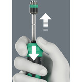 Wera  bitset Zwart/groen