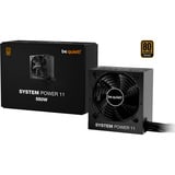 be quiet! , 550 Watt voeding  Zwart