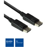 ACT Connectivity 3 meter DisplayPort kabel male - male Zwart