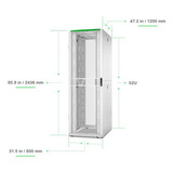 APC NetShelter SX, Server Rack Enclosure Wit