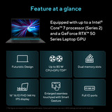 ASUS V16 FX3607VM-RP036WS 16"  laptop Zwart | Core 7 240H | RTX 5060 | 16 GB | 1 TB SSD