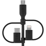 Belkin BOOSTCHARGE Universele kabel Zwart, 1 m