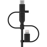 Belkin BOOSTCHARGE Universele kabel Zwart, 1 m