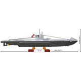 COBI Historical Collection - U-Boot U-52 (Type VIIB) Constructiespeelgoed Schaal 1:144