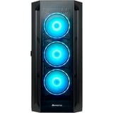 Chieftec APEX midi tower behuizing Zwart | 2x USB-A | 1x USB-C | RGB | Tempered Glass
