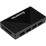 Chieftec APEX midi tower behuizing Zwart | 2x USB-A | 1x USB-C | RGB | Tempered Glass