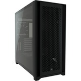 Corsair 5000D AIRFLOW tower-behuizing Zwart, 2x USB-A 3.2 (5 Gbit/s), USB-C 3.2 (5 Gbit/s), Audio, Window-kit