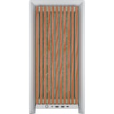 Corsair FRAME 4000D WOOD RS midi tower behuizing Wit/houtkleur | 2x USB-A | 1x USB-C | RGB | Tempered Glass