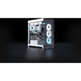 Corsair FRAME 4500X RS-R ARGB midi tower behuizing Wit | 2x USB-A | 1x USB-C | Tempered Glass