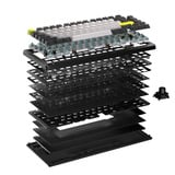 Corsair MAKR PRO 75 Hall Effect DIY-toetsenbord Zwart, US lay-out (QWERTY), Corsair MGX Hyperdrive, 75%, RGB, 8K