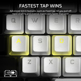 Corsair MAKR PRO 75 Hall Effect DIY-toetsenbord, gaming toetsenbord Zwart, US lay-out, Corsair MGX Hyperdrive, 75%, RGB, 8K